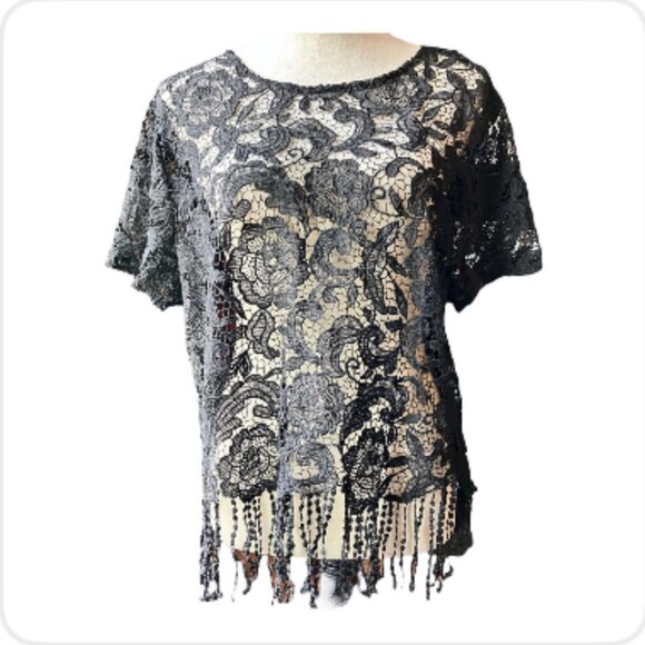 Forever 21 Blouse Accent Cover-up (1116-1) - Picture 1 of 2